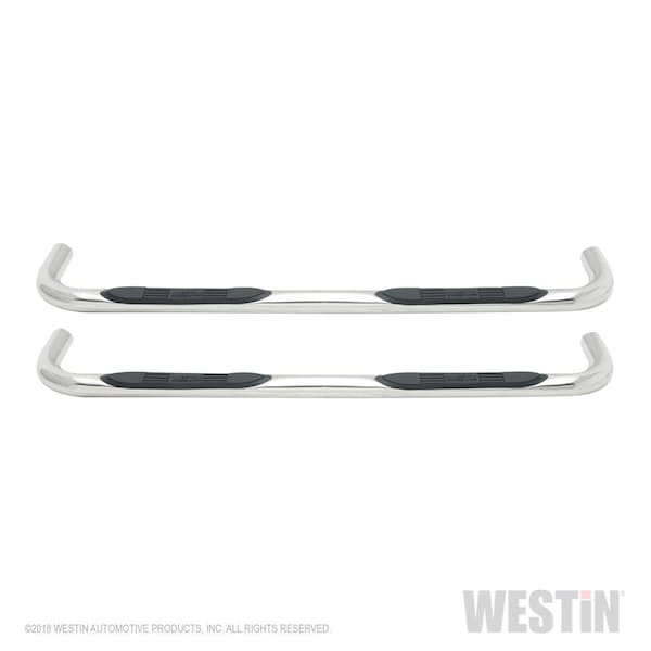 Westin Automotive 02-08 RAM 1500/03-09 RAM 2500/3500/4500/5500 QUAD CAB E-SERIES POLISHED STEP BARS 23-2310 - main